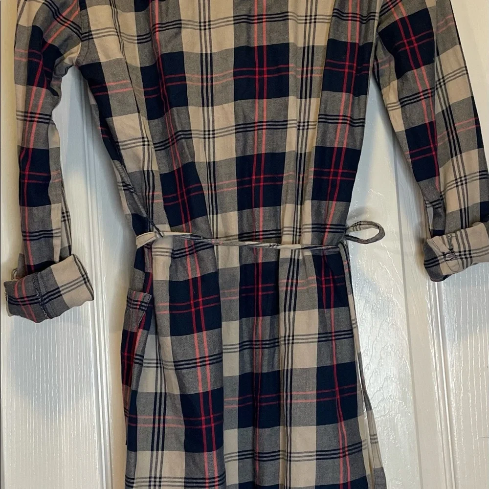 Tommy Hilfiger Front Tie Checkered Dress Size‎ Small🌸🌺